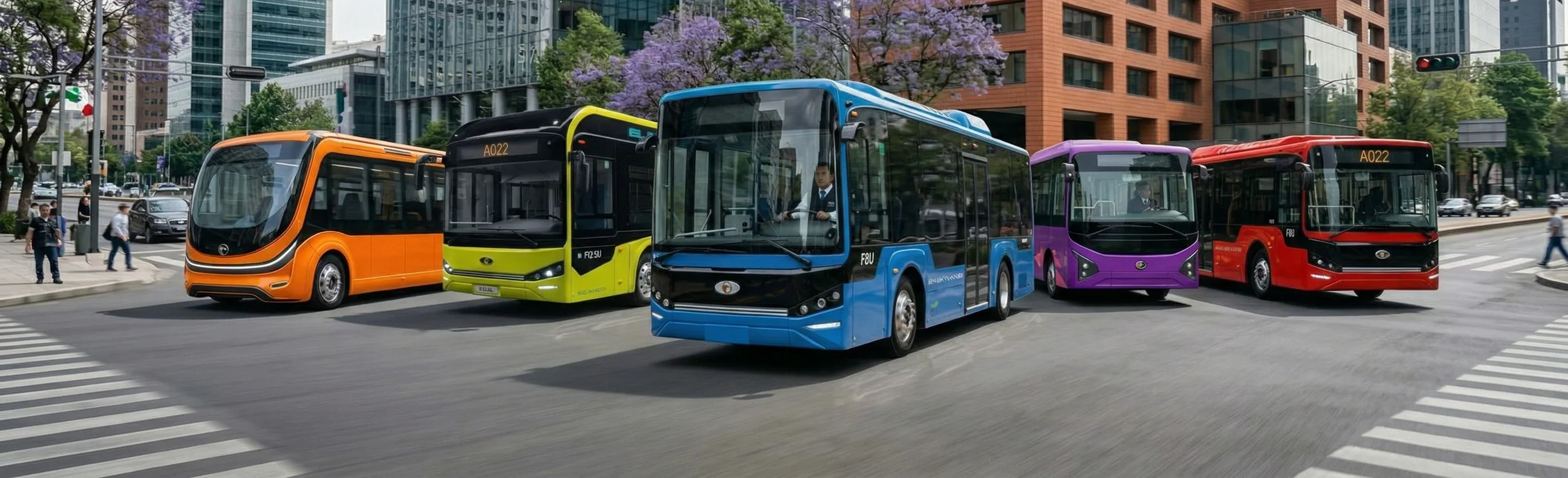 EV SKYLINNER — autobús eléctrico frontal